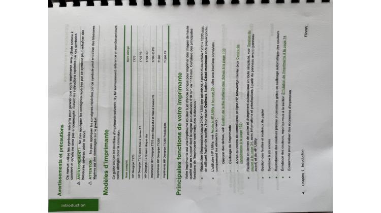 TRACEUR A0 - design jet T 770